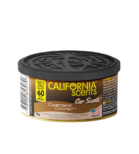 California Scents Car Scents Capistrand Coconut viene en 42 g