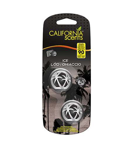 California Scents Mini Diffuser Ice vůně do auta 2 x 3 ml