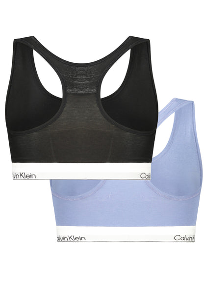 CALVIN KLEIN WOMEN'S BLUE BRALETTE