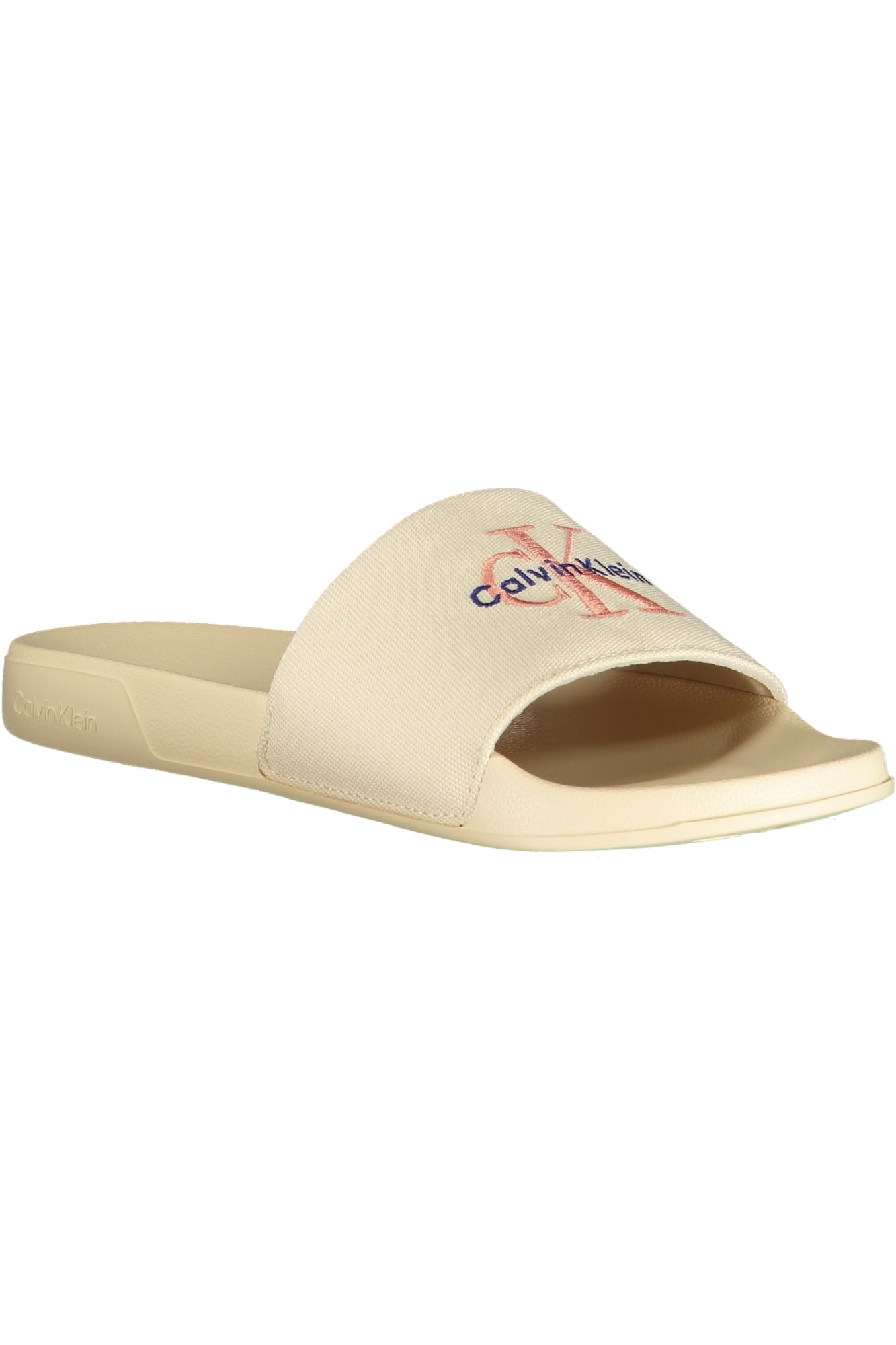 CALVIN KLEIN WOMEN'S BEIGE SLIPPER FOOTWEAR