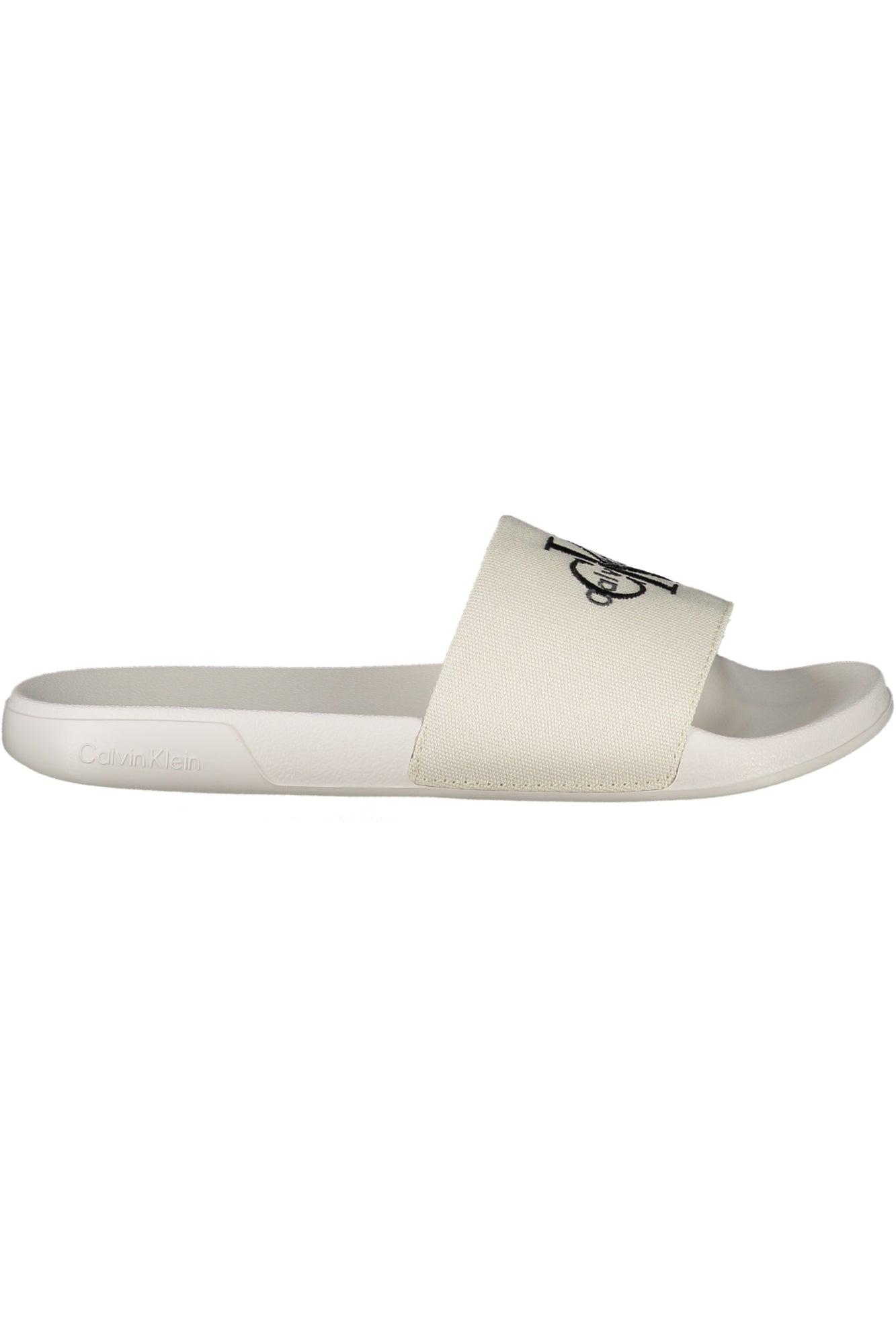 CALVIN KLEIN WOMEN'S WHITE SLIPPER FOOTWEAR