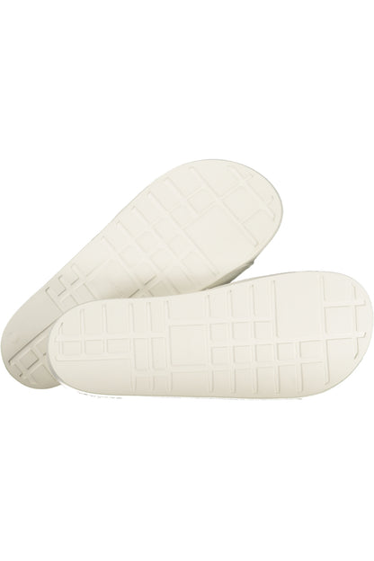 CALVIN KLEIN MEN'S WHITE SLIPPER FOOTWEAR