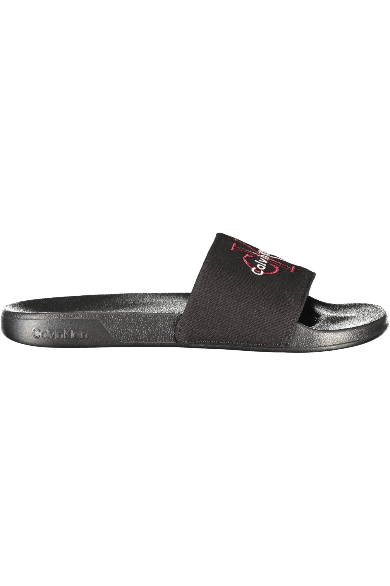 CALVIN KLEIN MEN'S BLACK SLIPPER FOOTWEAR
