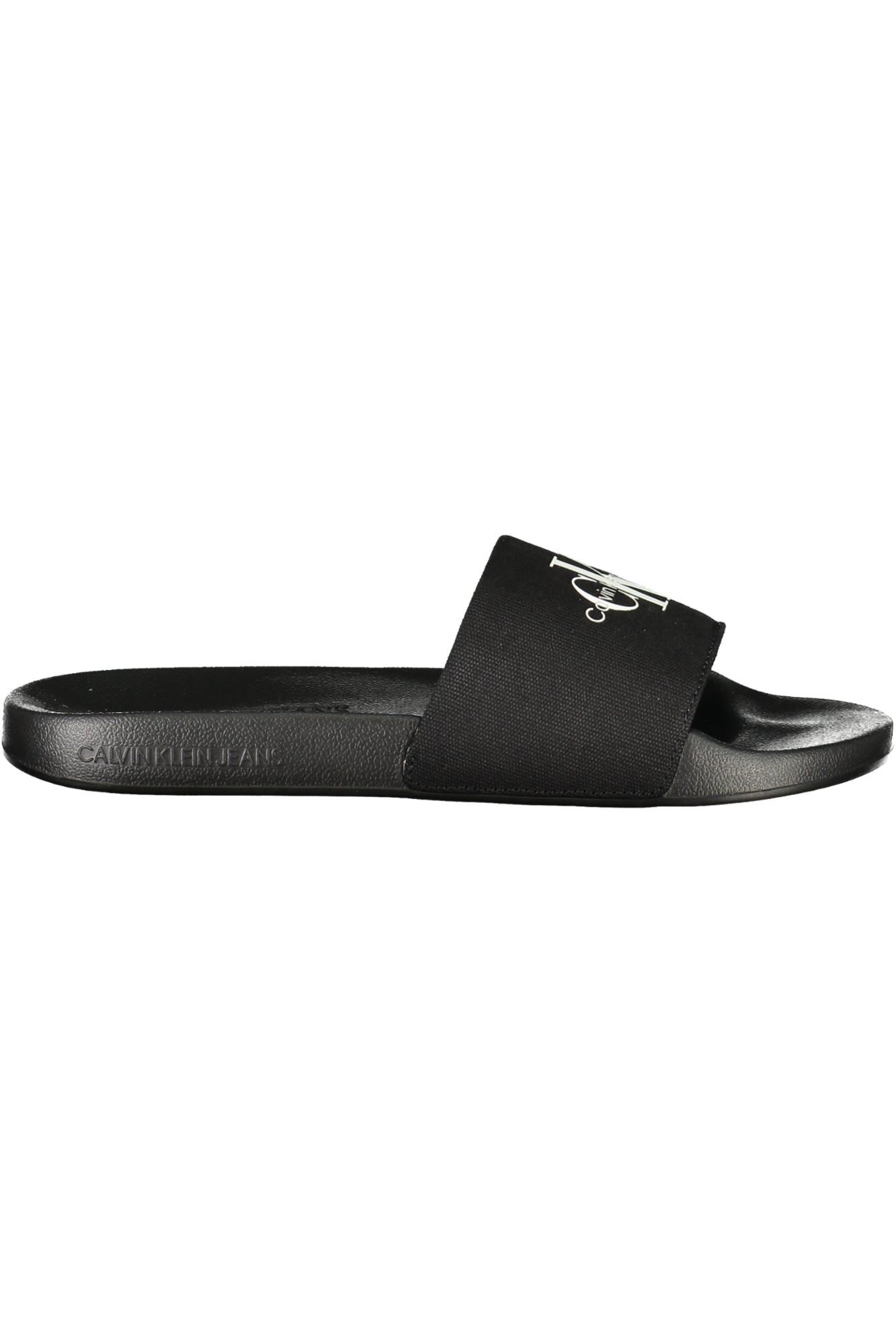 CALVIN KLEIN MEN'S BLACK SLIPPER FOOTWEAR