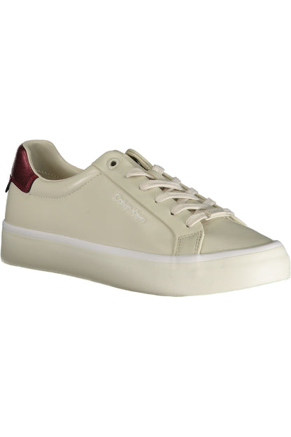 CALVIN KLEIN BEIGE WOMEN'S SPORTS SHOES