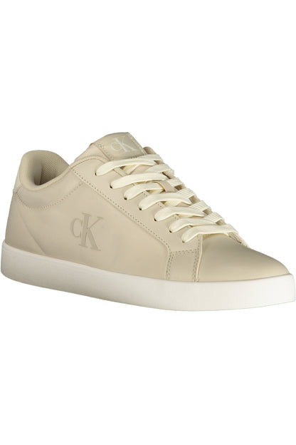 CALVIN KLEIN WOMEN'S BEIGE SPORTS SHOES