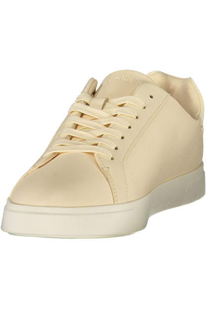 CALVIN KLEIN WOMEN'S BEIGE SPORTS SHOES