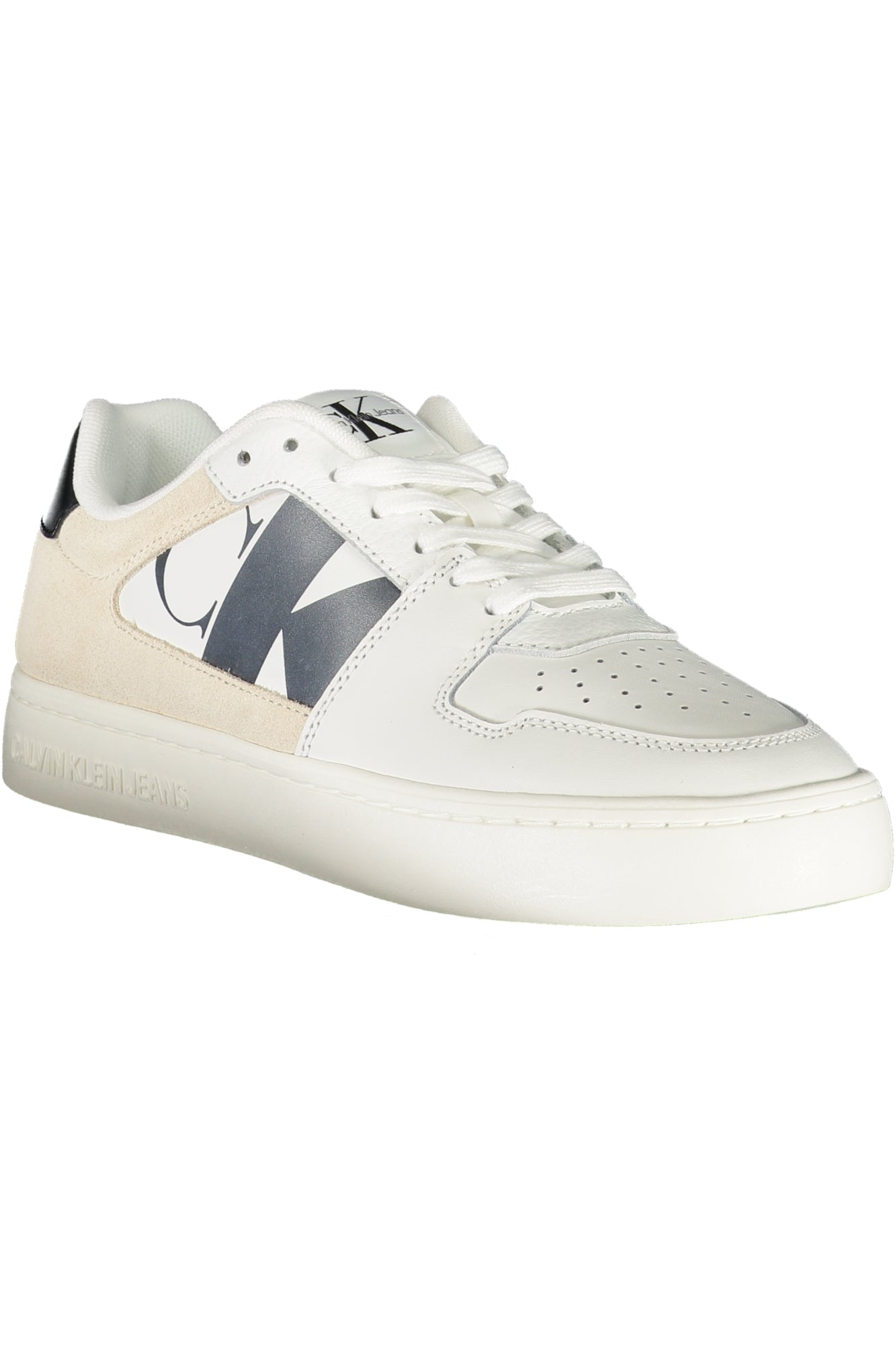 CALVIN KLEIN WHITE WOMEN'S SPORTS SHOES