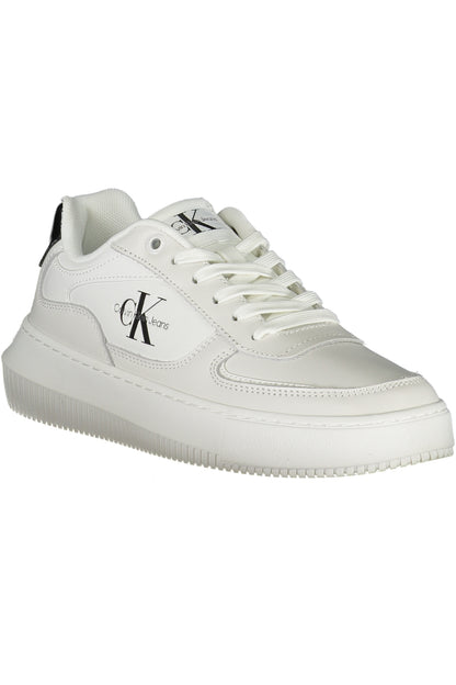 CALVIN KLEIN WHITE WOMEN'S SPORTS SHOES