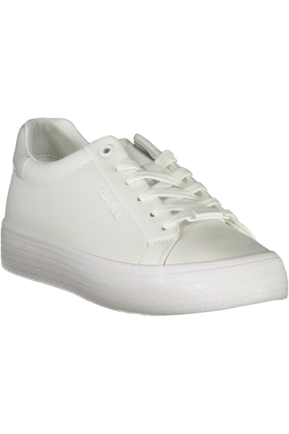 CALVIN KLEIN WHITE WOMEN'S SPORTS SHOES
