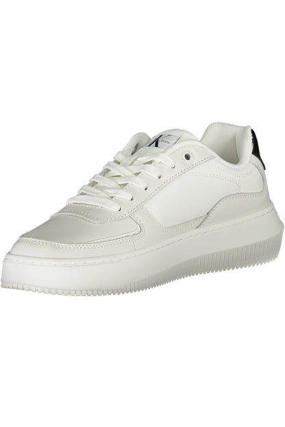 CALVIN KLEIN WHITE WOMEN'S SPORTS SHOES