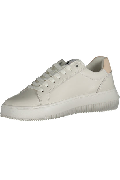 CALVIN KLEIN WHITE WOMEN'S SPORTS SHOES