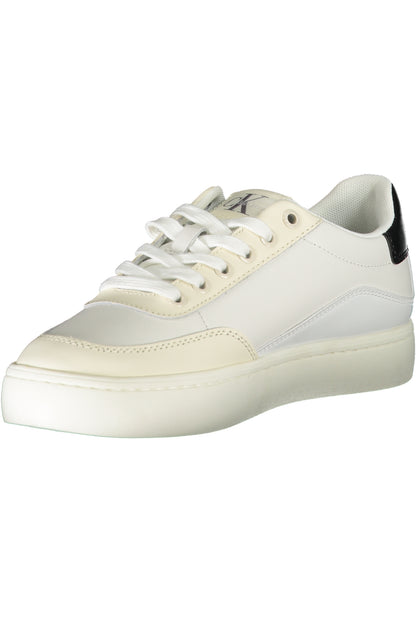 CALVIN KLEIN WHITE WOMEN'S SPORTS SHOES