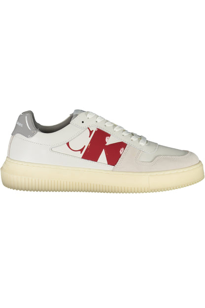 CALVIN KLEIN WHITE MEN'S SPORTS SHOES