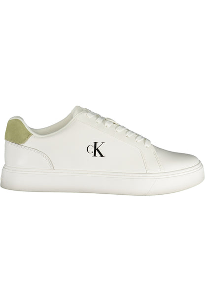 CALVIN KLEIN MEN'S WHITE SPORTS SHOES