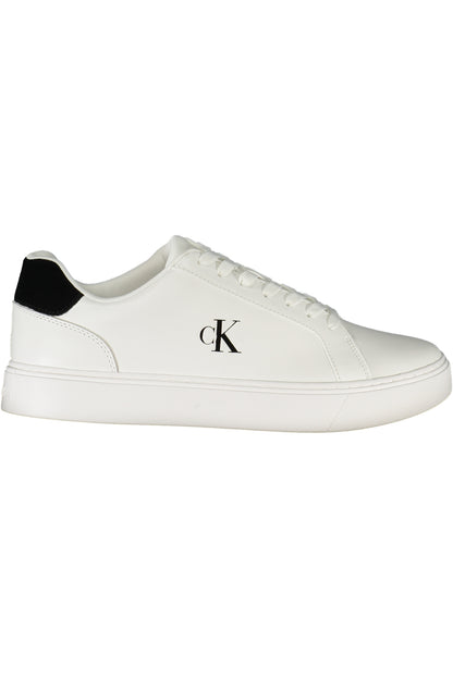CALVIN KLEIN MEN'S WHITE SPORTS SHOES