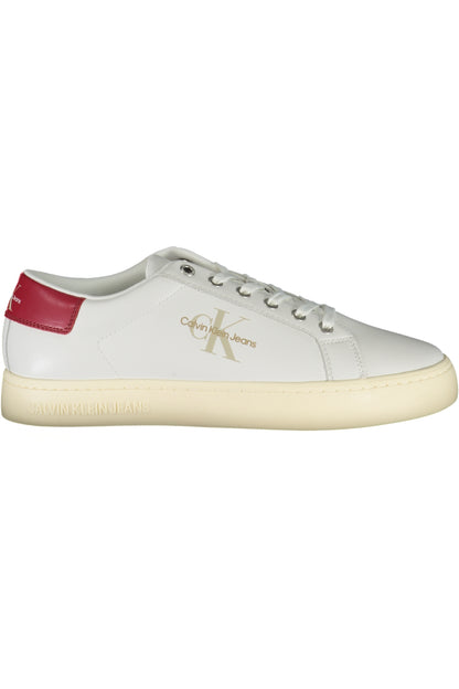 CALVIN KLEIN WHITE MEN'S SPORTS SHOES