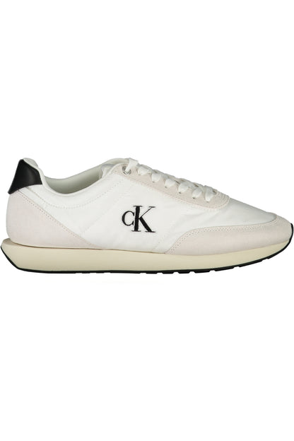 CALVIN KLEIN MEN'S WHITE SPORTS SHOES