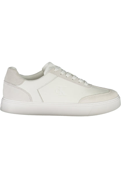 CALVIN KLEIN MEN'S WHITE SPORTS SHOES