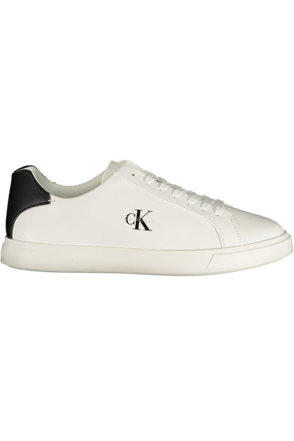 CALVIN KLEIN MEN'S WHITE SPORTS SHOES