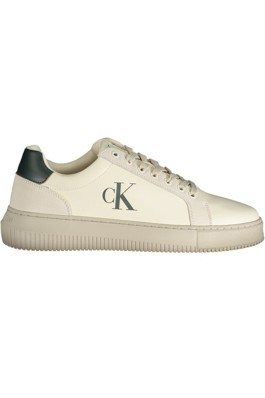 CHAUSSURES DE SPORT POUR HOMMES CALVIN KLEIN BLANCHES