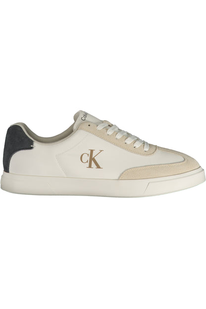 CALVIN KLEIN MEN'S WHITE SPORTS SHOES