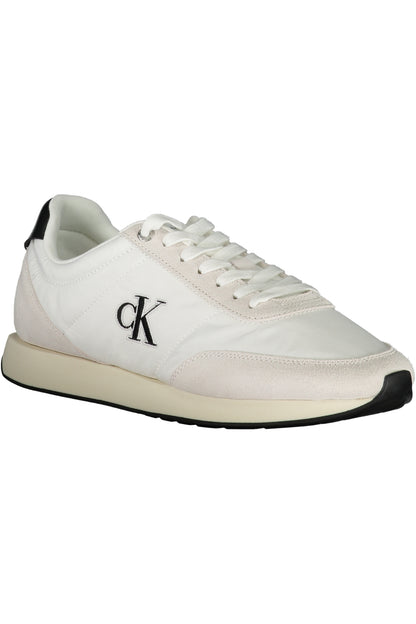 CALVIN KLEIN MEN'S WHITE SPORTS SHOES