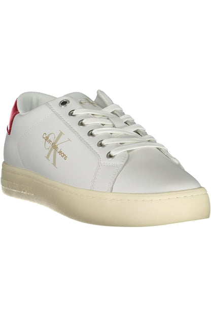 CALVIN KLEIN WHITE MEN'S SPORTS SHOES