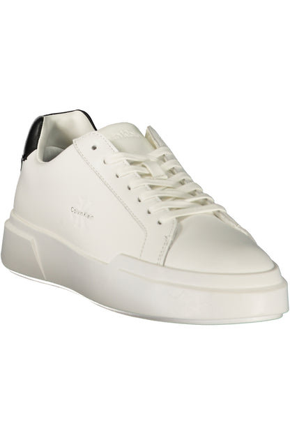 CALVIN KLEIN MEN'S WHITE SPORTS SHOES