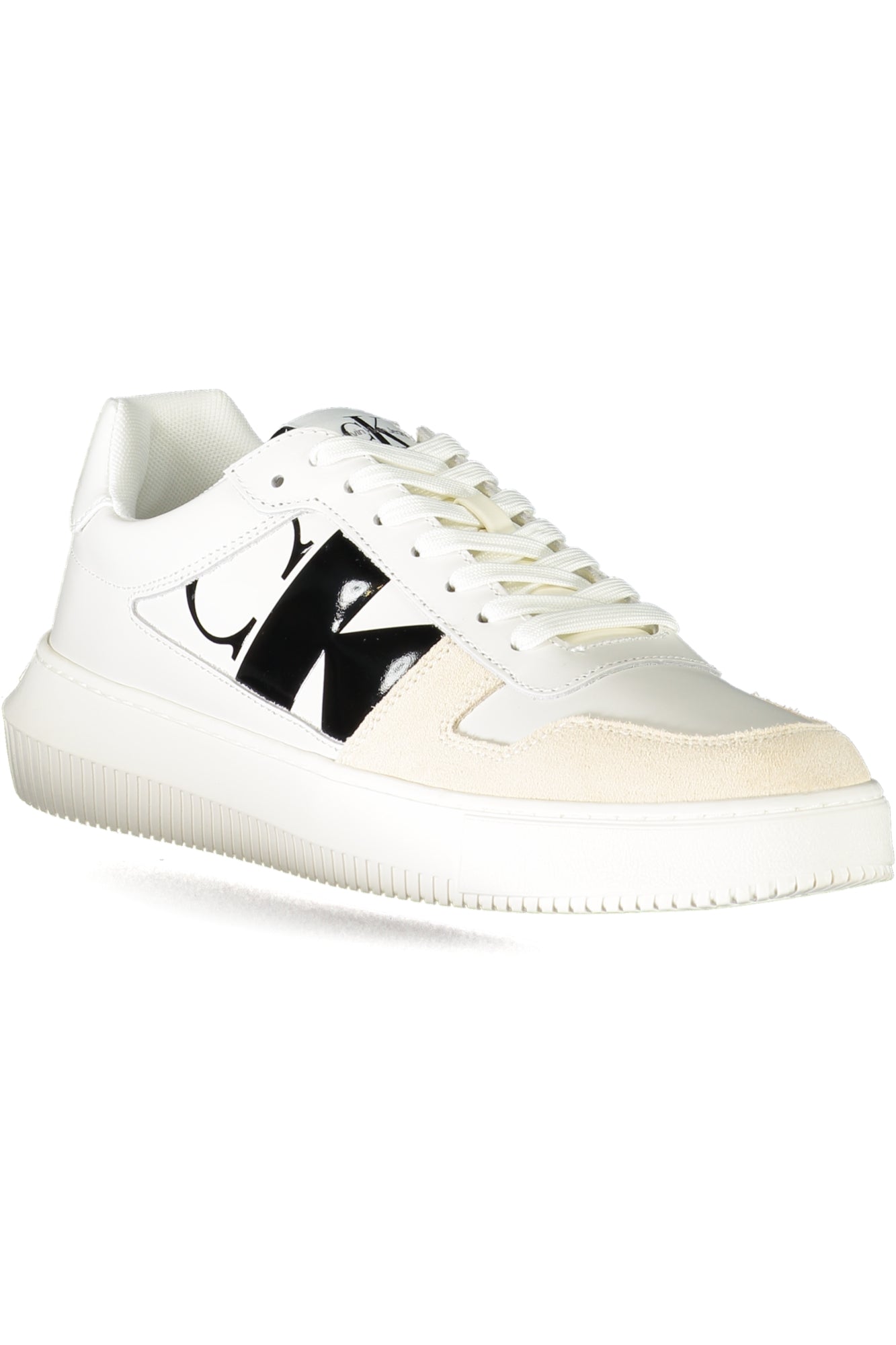 CALVIN KLEIN WHITE MEN'S SPORTS SHOES