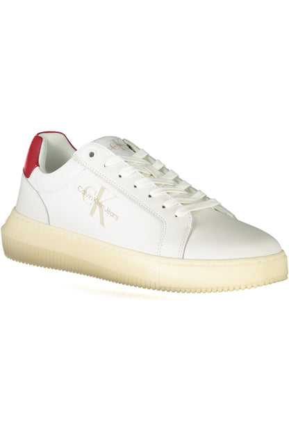 CALVIN KLEIN WHITE MEN'S SPORTS SHOES