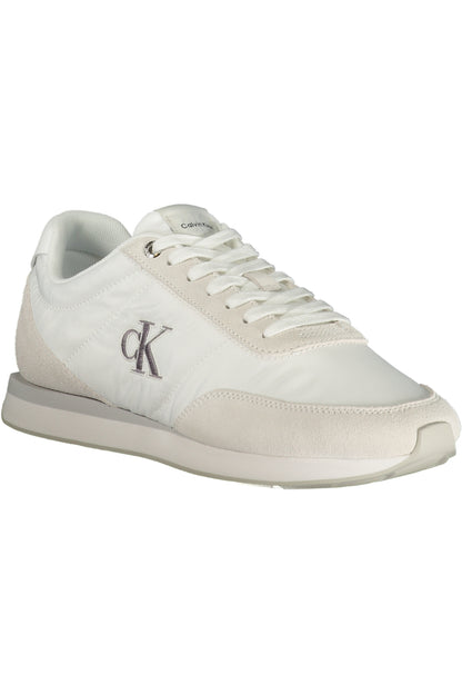 CALVIN KLEIN MEN'S WHITE SPORTS SHOES