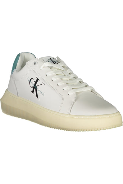 CALVIN KLEIN WHITE MEN'S SPORTS SHOES