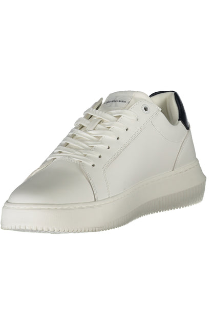CALVIN KLEIN MEN'S SPORTS SHOES WHITE