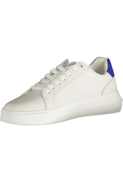 CALVIN KLEIN WHITE MEN'S SPORTS SHOES