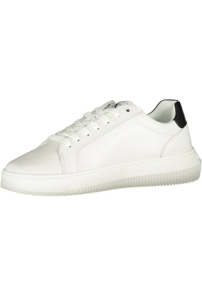 CALVIN KLEIN WHITE MEN'S SPORTS SHOES