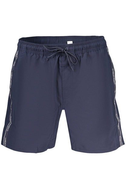 CALVIN KLEIN MEN'S BLUE BOTTOM SWIMSUIT