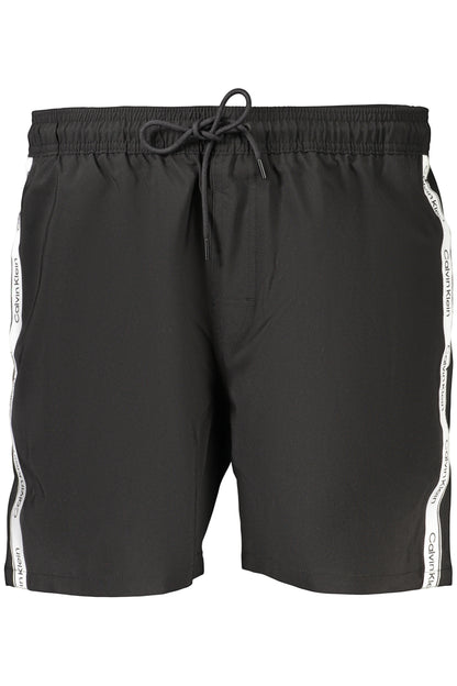 CALVIN KLEIN BLACK MEN'S BOTTOM SWIMSUIT