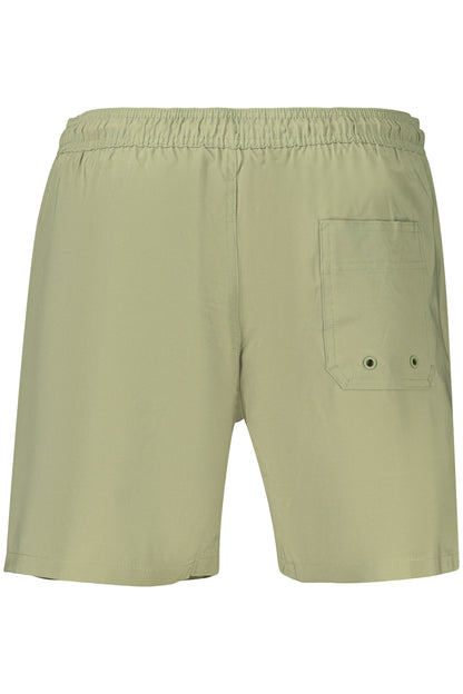 CALVIN KLEIN MEN'S GREEN BOTTOM SWIMSUIT