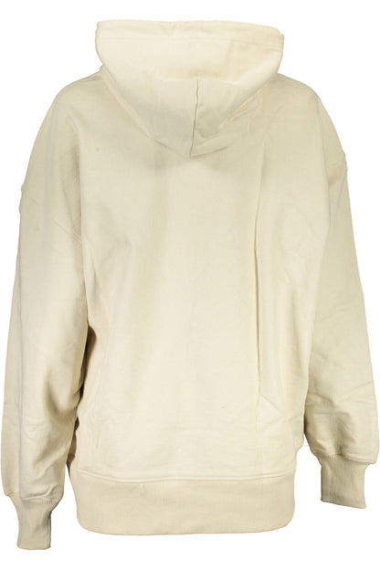 CALVIN KLEIN SWEATSHIRT WITHOUT ZIP WOMEN BEIGE