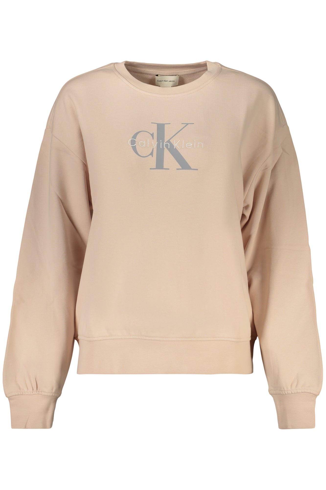 CALVIN KLEIN WOMEN'S PINK ZIP-UP SWEATSHIRT