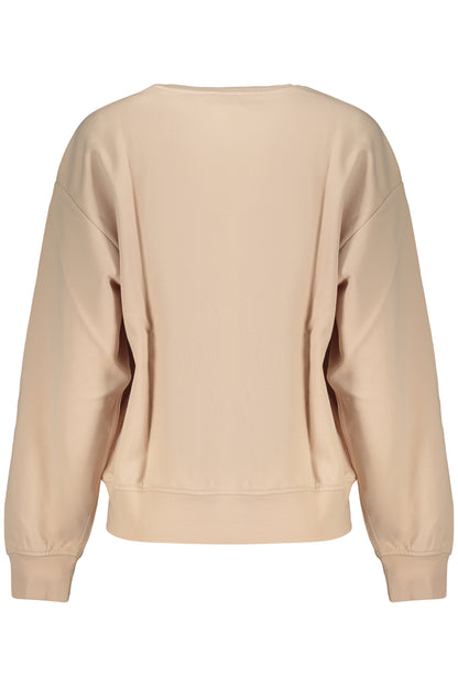 CALVIN KLEIN WOMEN'S PINK ZIP-UP SWEATSHIRT