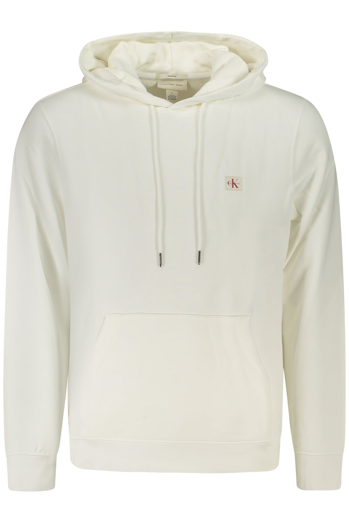 CALVIN KLEIN MEN'S ZIP-UP SWEATSHIRT WHITE