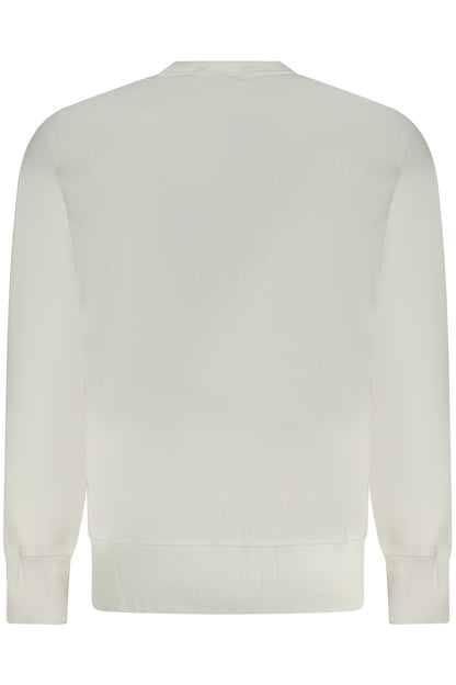 CALVIN KLEIN MEN'S ZIP-UP SWEATSHIRT WHITE