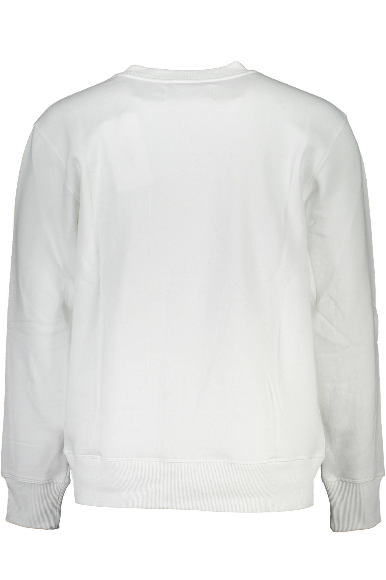 CALVIN KLEIN MEN'S WHITE ZIPLESS SWEATSHIRT