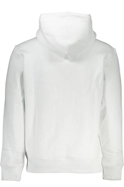 CALVIN KLEIN MEN'S WHITE ZIPLESS SWEATSHIRT