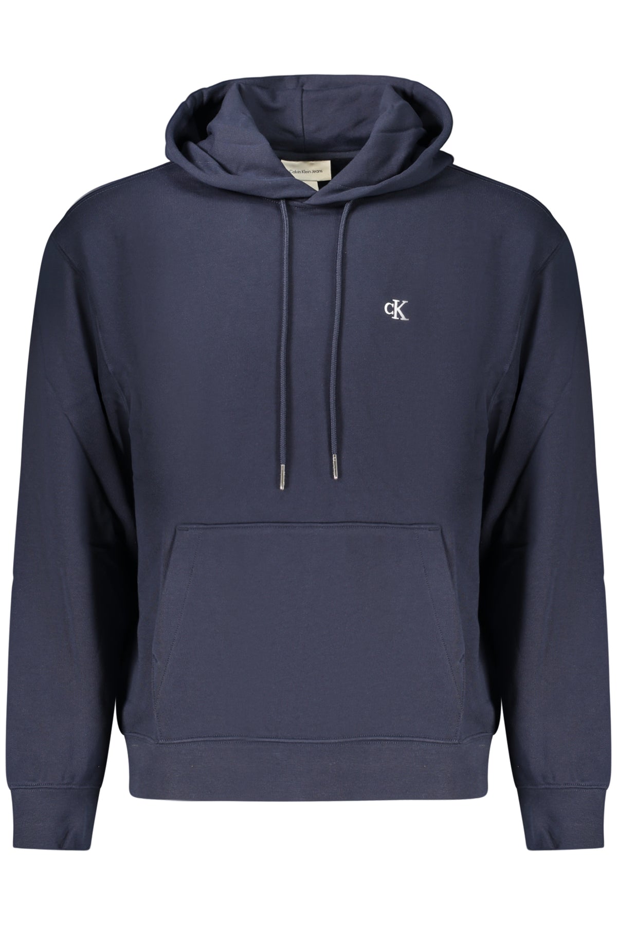 CALVIN KLEIN MEN'S BLUE ZIP-UP SWEATSHIRT