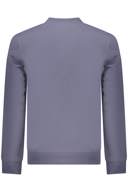 CALVIN KLEIN MEN'S BLUE ZIP-UP SWEATSHIRT