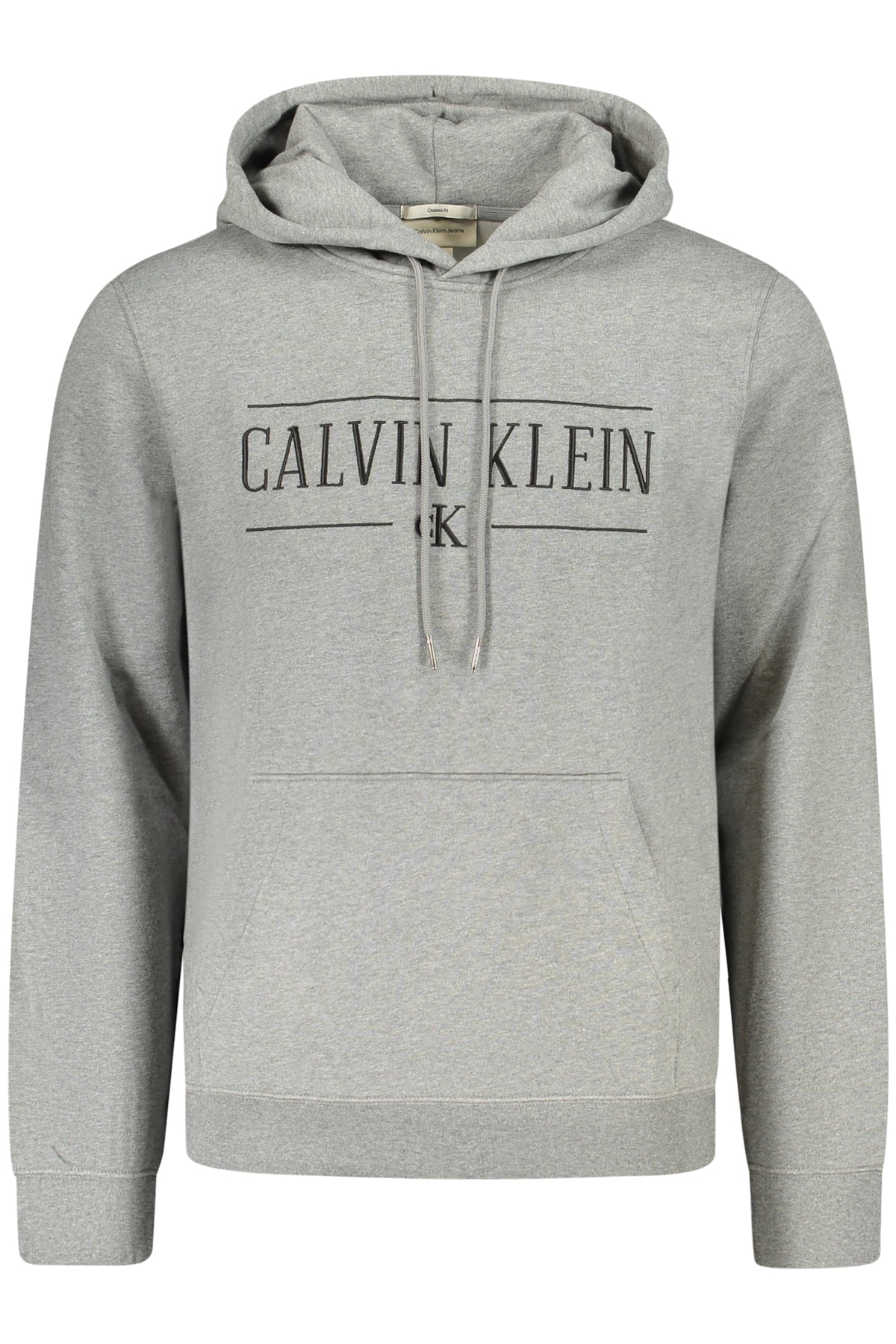 CALVIN KLEIN MEN'S GRAY ZIP-UP SWEATSHIRT