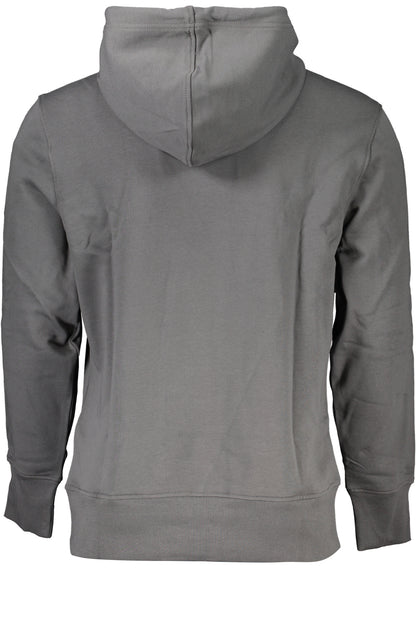 CALVIN KLEIN MEN'S GRAY ZIPLESS SWEATSHIRT